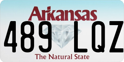 AR license plate 489LQZ