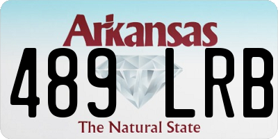 AR license plate 489LRB