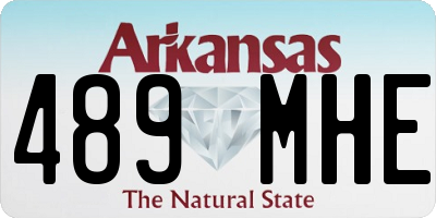AR license plate 489MHE