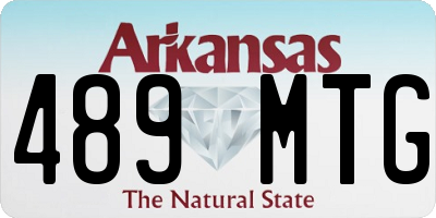 AR license plate 489MTG