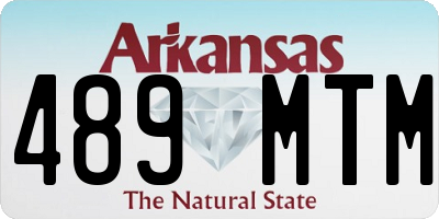 AR license plate 489MTM