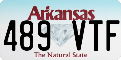 AR license plate 489VTF