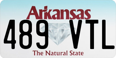 AR license plate 489VTL