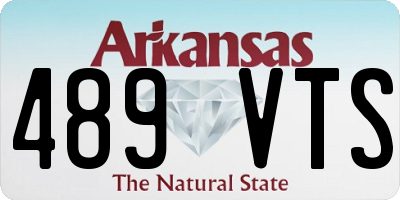 AR license plate 489VTS