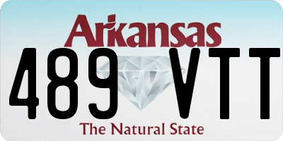 AR license plate 489VTT
