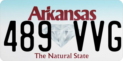 AR license plate 489VVG