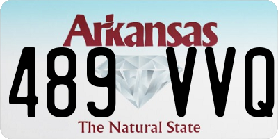 AR license plate 489VVQ