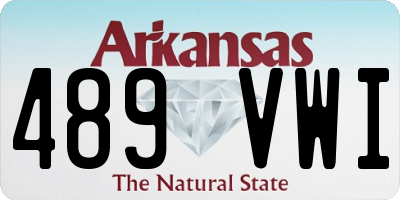 AR license plate 489VWI
