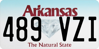 AR license plate 489VZI