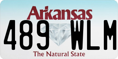 AR license plate 489WLM