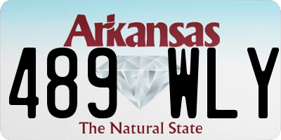 AR license plate 489WLY
