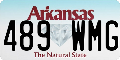 AR license plate 489WMG
