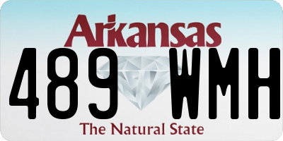 AR license plate 489WMH