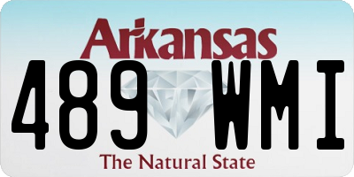 AR license plate 489WMI