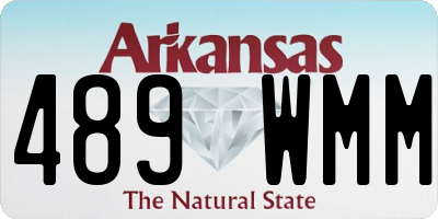 AR license plate 489WMM
