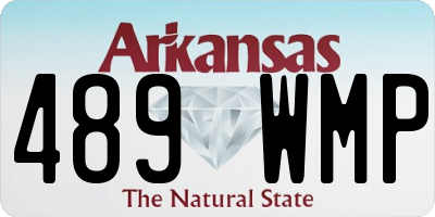AR license plate 489WMP