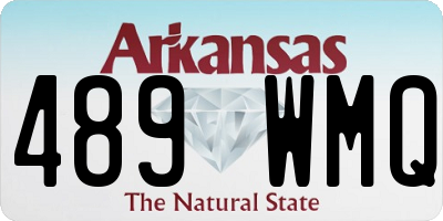 AR license plate 489WMQ