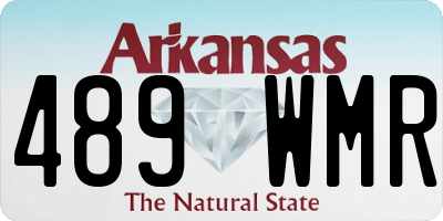 AR license plate 489WMR