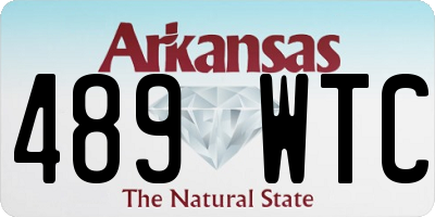 AR license plate 489WTC