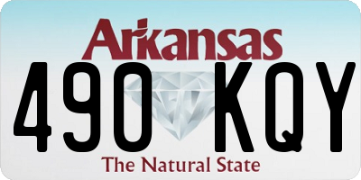 AR license plate 490KQY