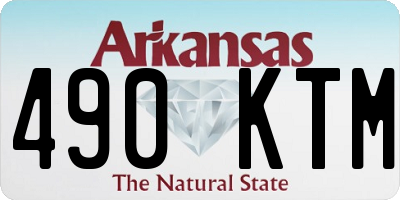 AR license plate 490KTM