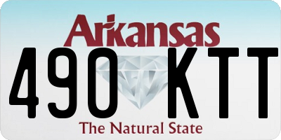 AR license plate 490KTT