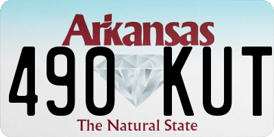 AR license plate 490KUT