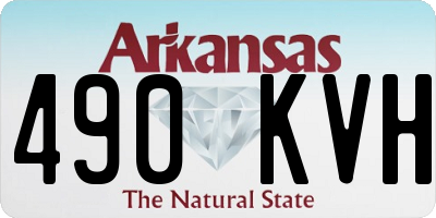 AR license plate 490KVH