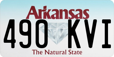 AR license plate 490KVI