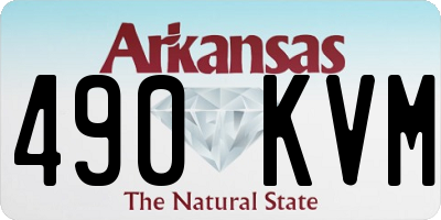 AR license plate 490KVM