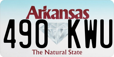 AR license plate 490KWU