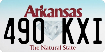AR license plate 490KXI