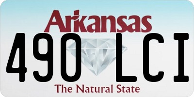 AR license plate 490LCI