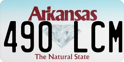 AR license plate 490LCM