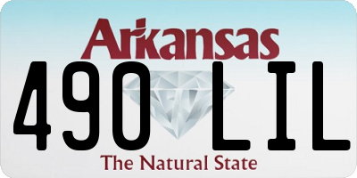 AR license plate 490LIL