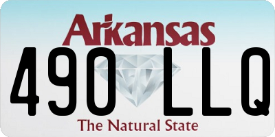 AR license plate 490LLQ