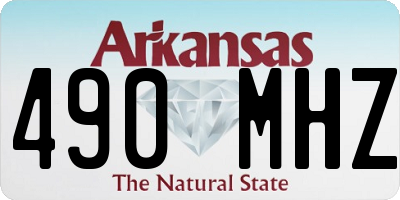 AR license plate 490MHZ