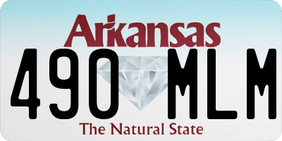 AR license plate 490MLM