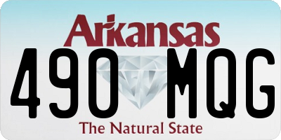 AR license plate 490MQG