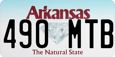 AR license plate 490MTB