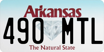 AR license plate 490MTL
