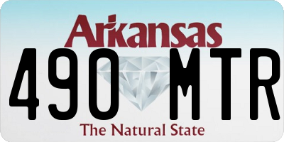 AR license plate 490MTR