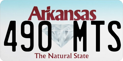 AR license plate 490MTS