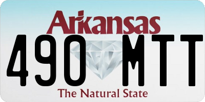 AR license plate 490MTT