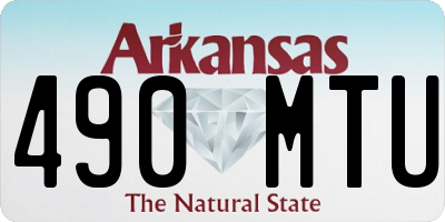AR license plate 490MTU