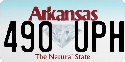 AR license plate 490UPH