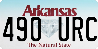 AR license plate 490URC