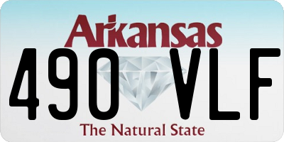 AR license plate 490VLF