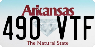 AR license plate 490VTF