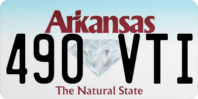 AR license plate 490VTI